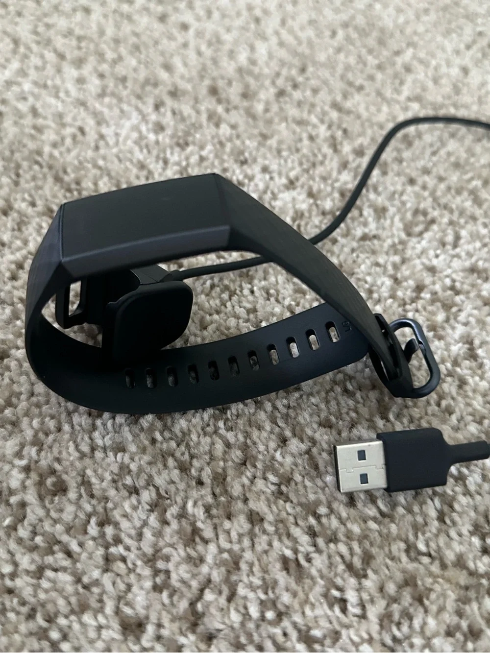 Fitbit Fitness Activity Tracker Watch with charger